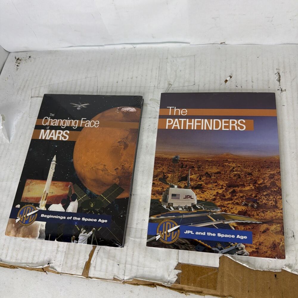 Lot Of 2 JPL DVD The Pathfinders JPL and the Space Age & Beginning Of Space Age